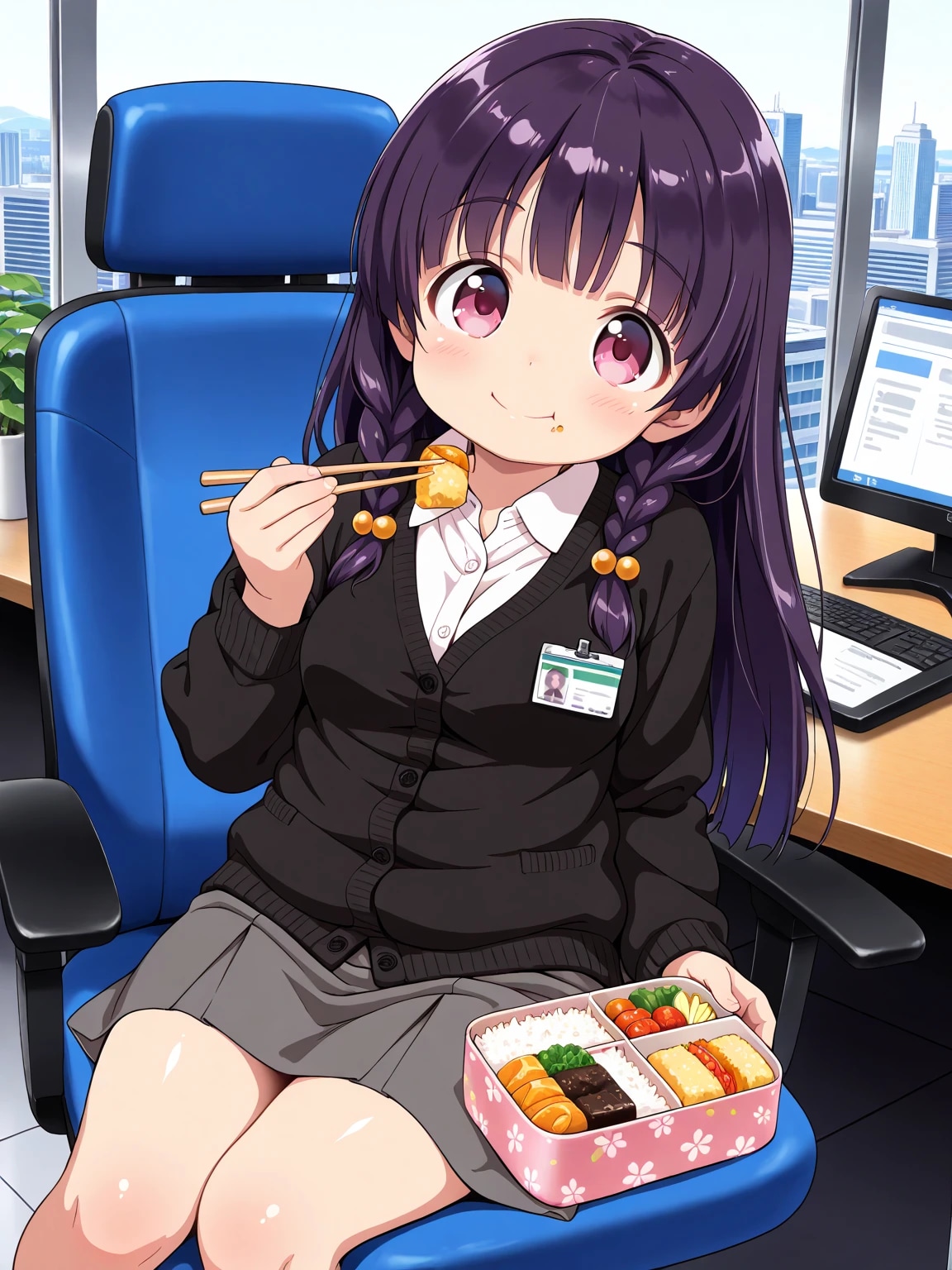 オフィスのゆうこちゃん | の人気AIイラスト・グラビア