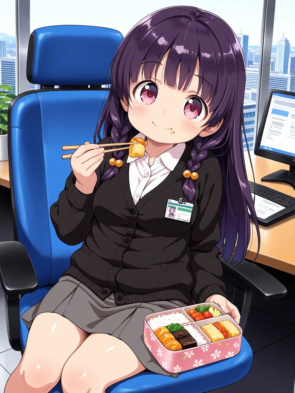 オフィスのゆうこちゃん