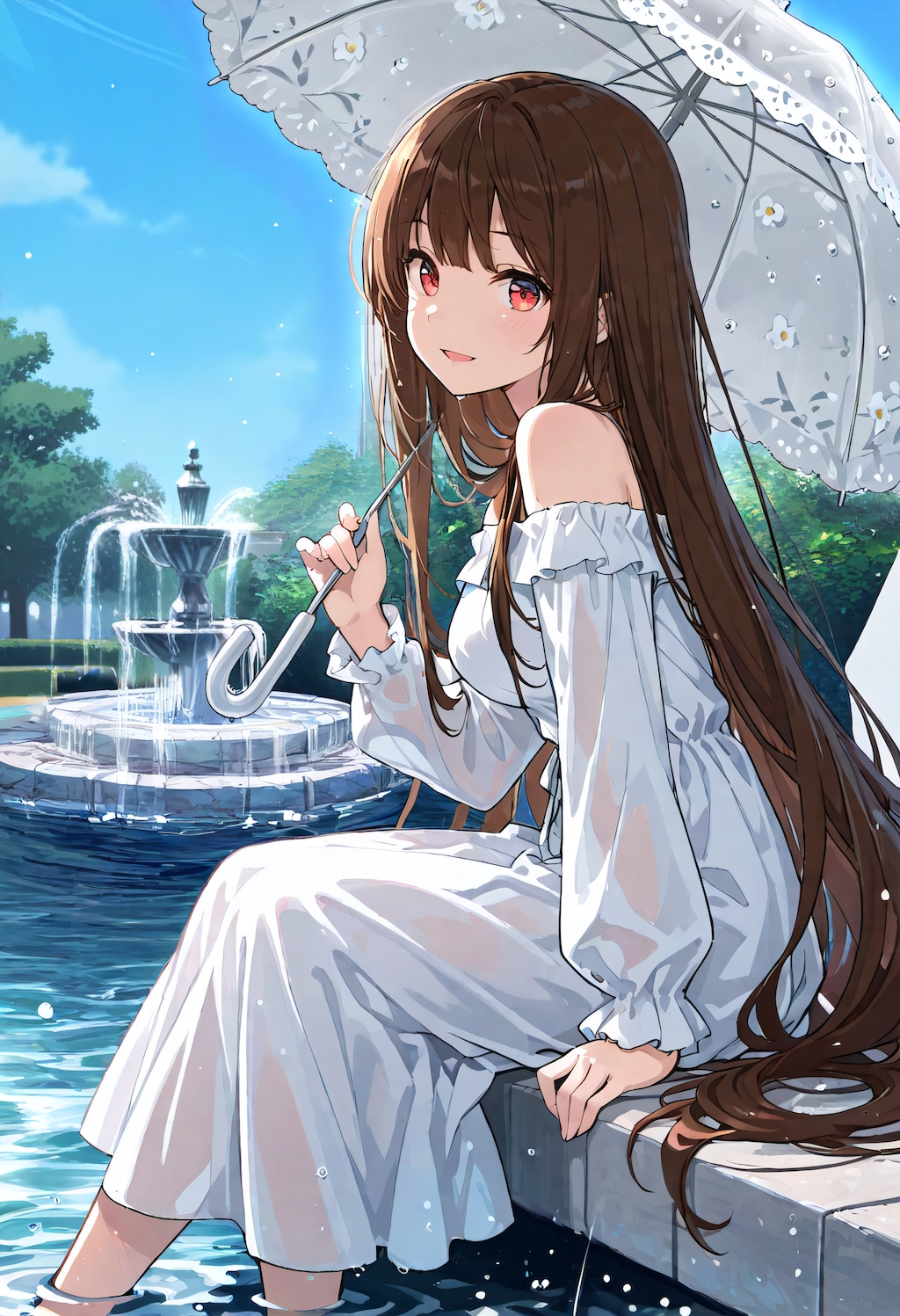 水音のする午後