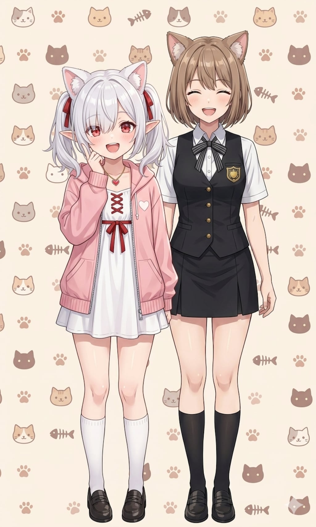 こたつさんのこはるさん達とシロネさん