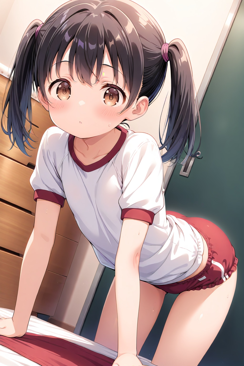 体操服美少女