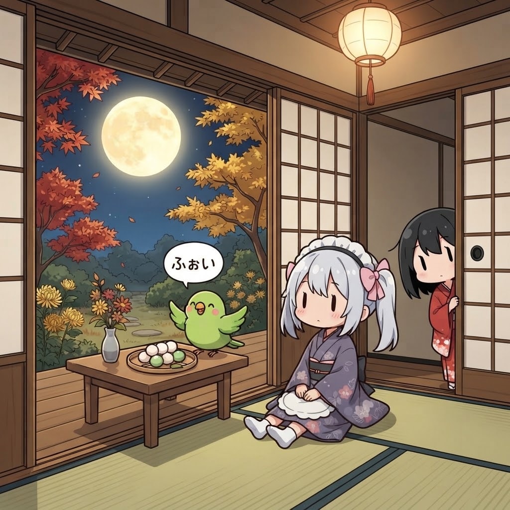 お月見 | の人気AIイラスト・グラビア