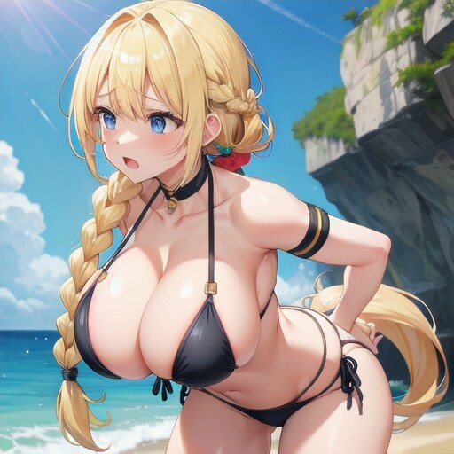 金髪の女の子