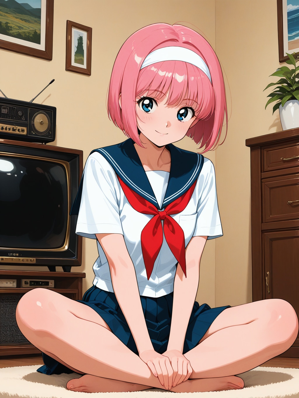 落ち着く部屋 | の人気AIイラスト・グラビア