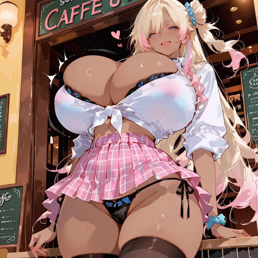 コスプレ喫茶『AMESUKU』でバイト中の礒屋瑠子