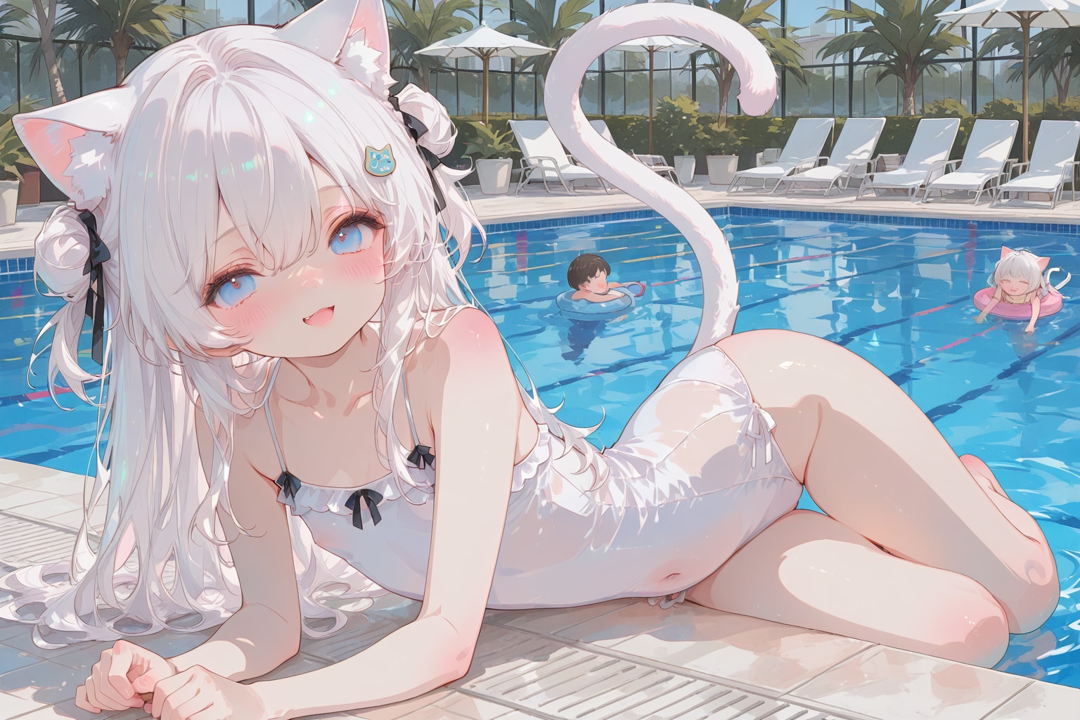 ネコミミプール