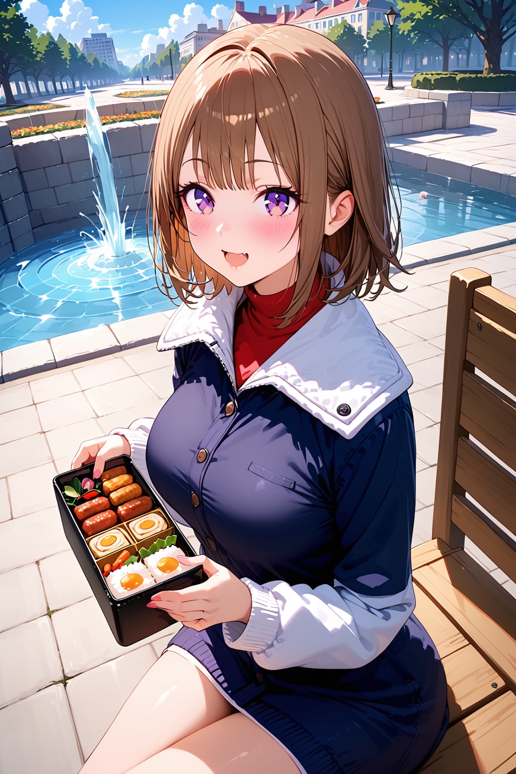 冬空のお昼デート