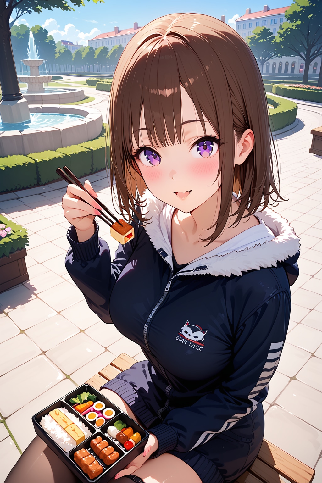 冬空のお昼デート