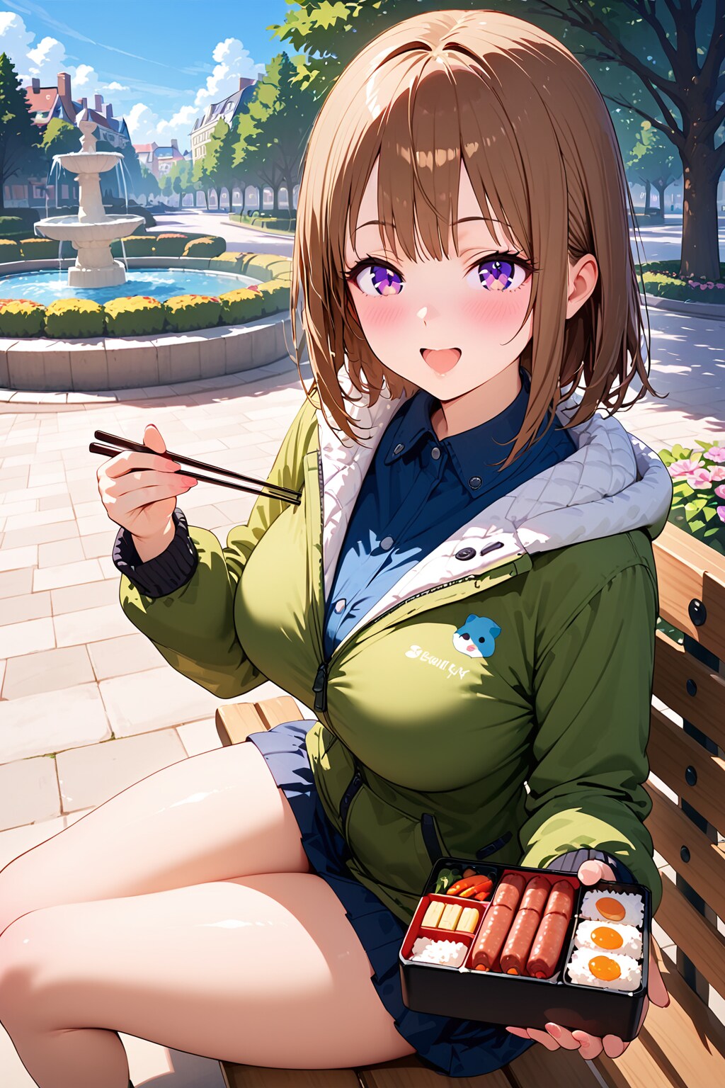 冬空のお昼デート