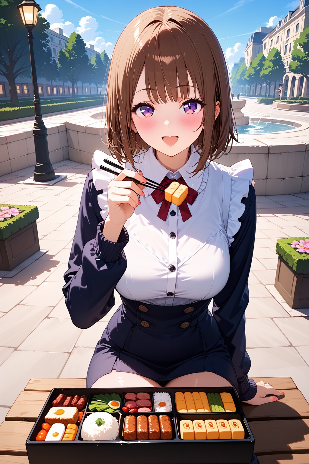 冬空のお昼デート