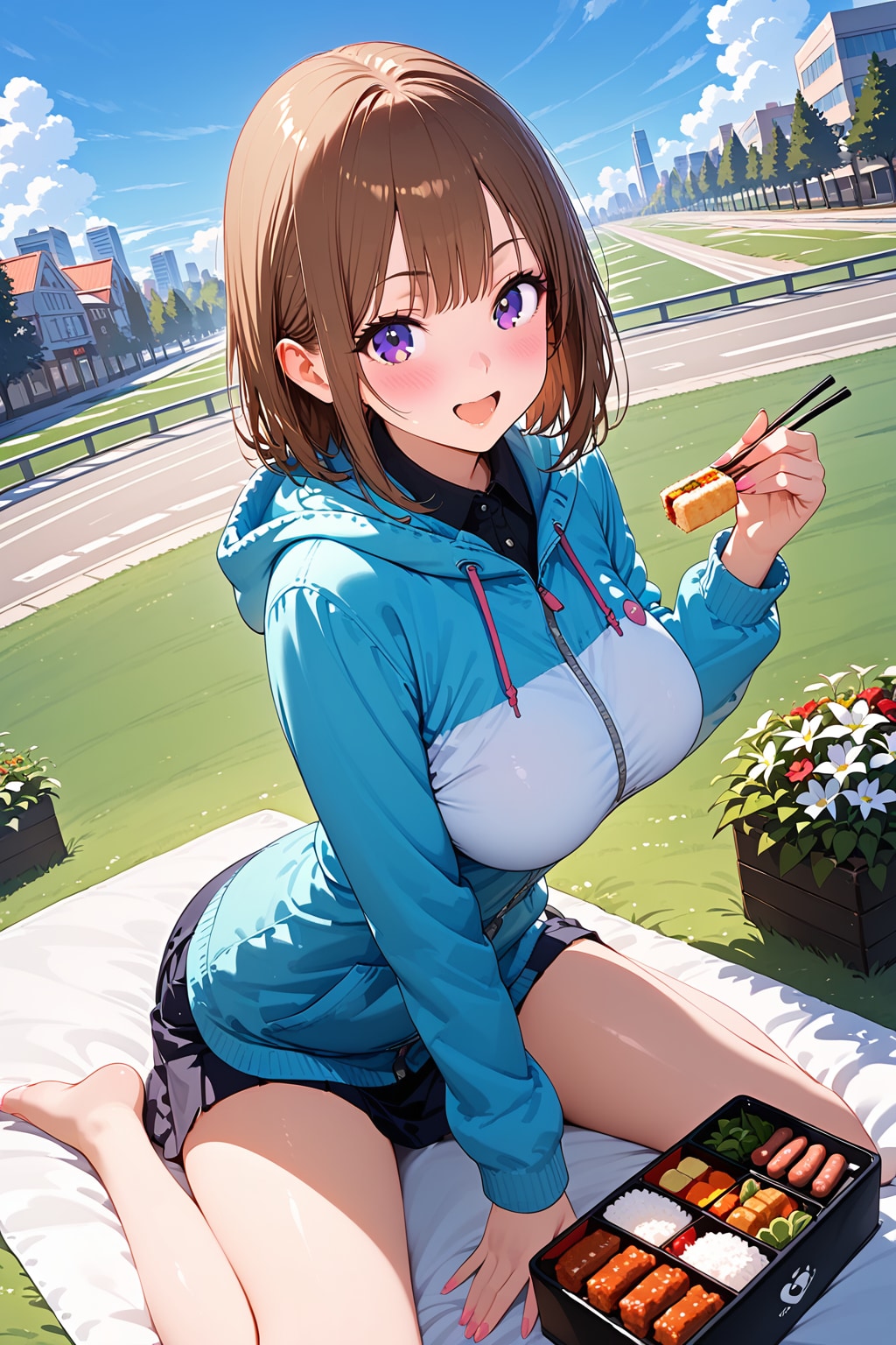 冬空のお昼デート