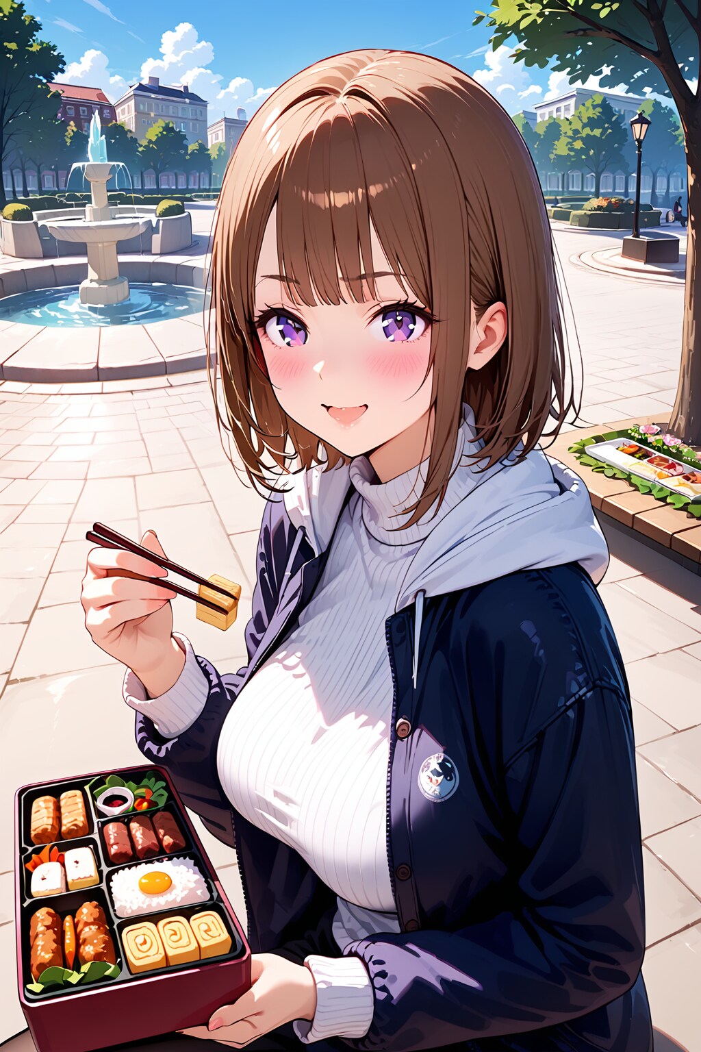 冬空のお昼デート