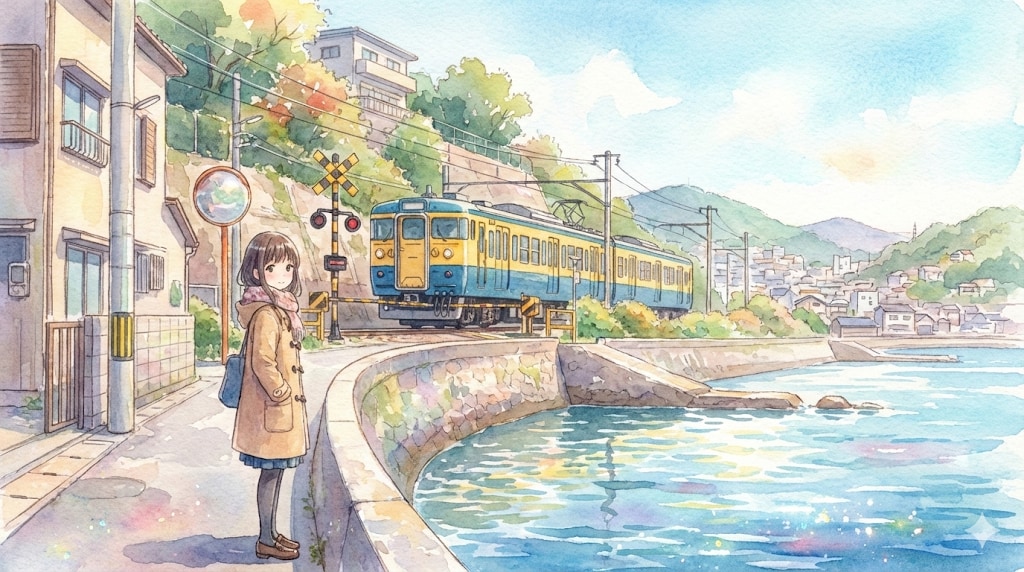 海の見える街54 | の人気AIイラスト・グラビア