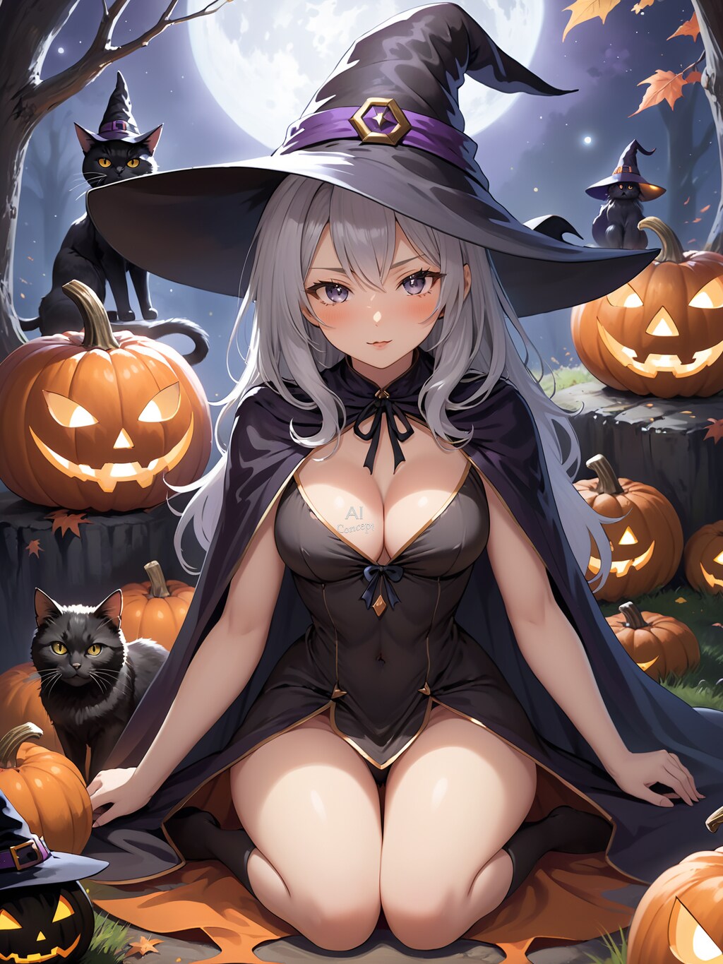 悪戯好きの魔女