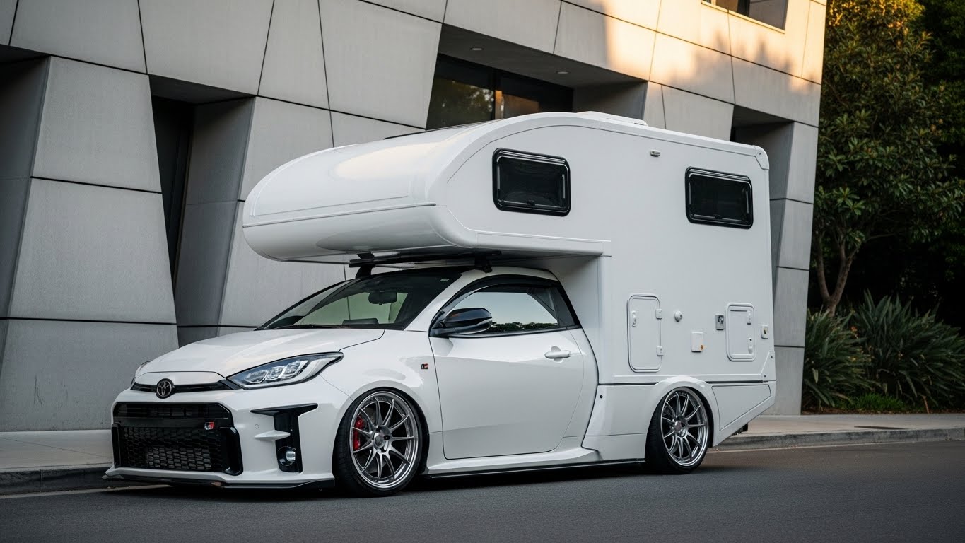 GRヤリスキャンピングカー | の人気AIイラスト・グラビア