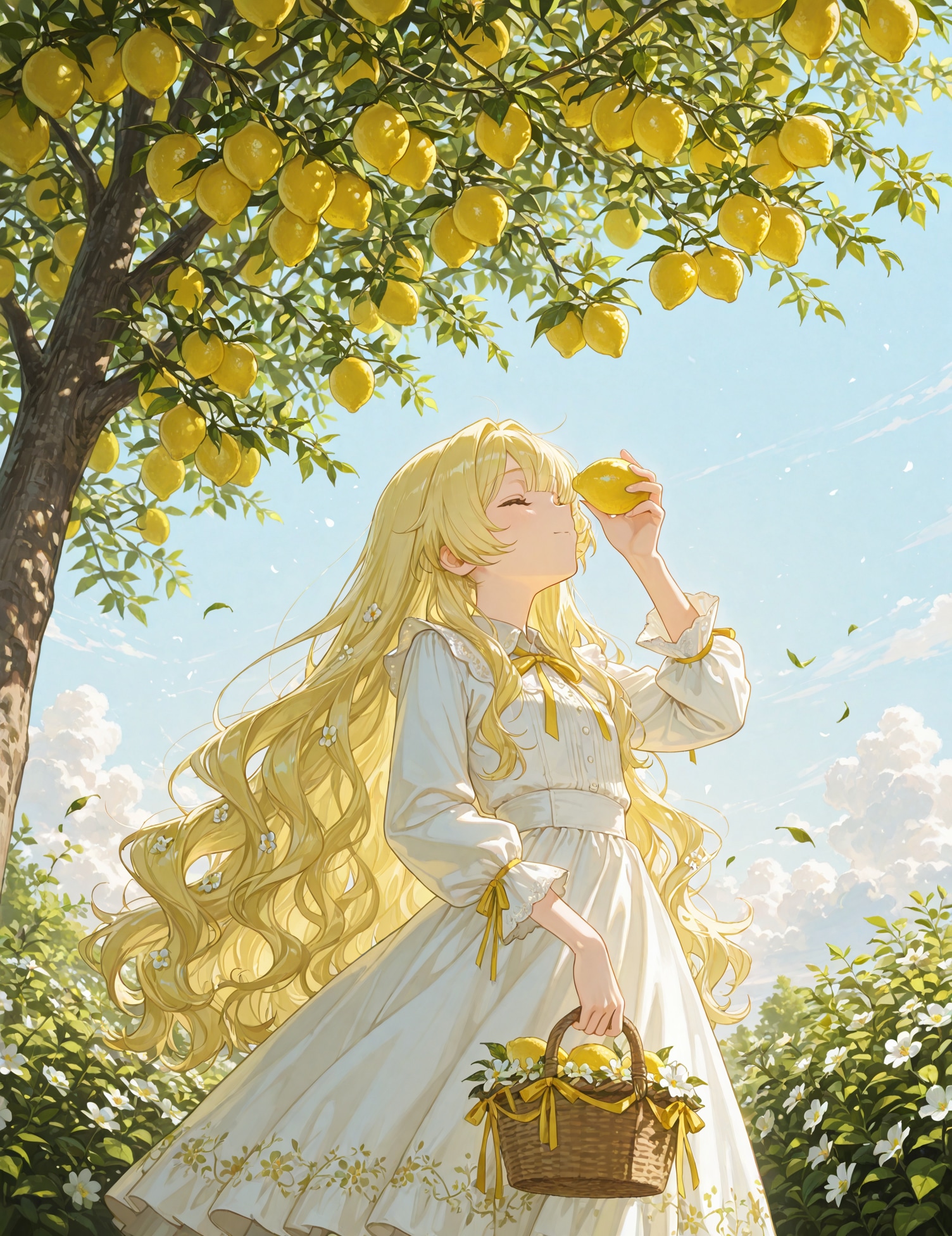 採れたてレモンの香り | の人気AIイラスト・グラビア