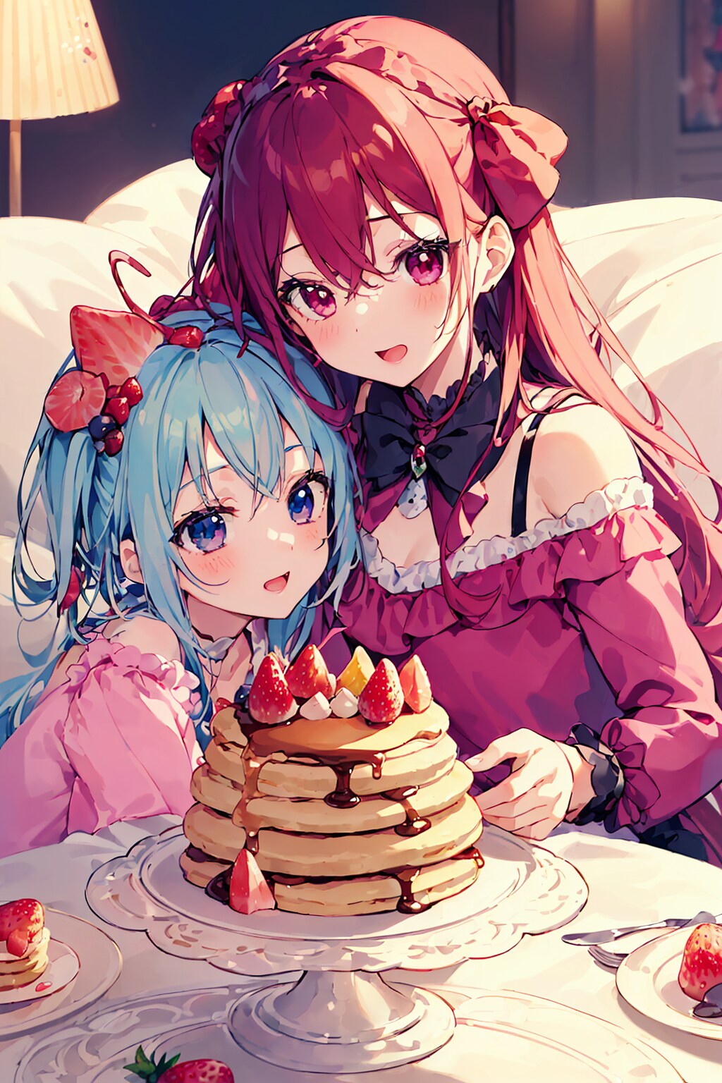 ５段パンケーキ！