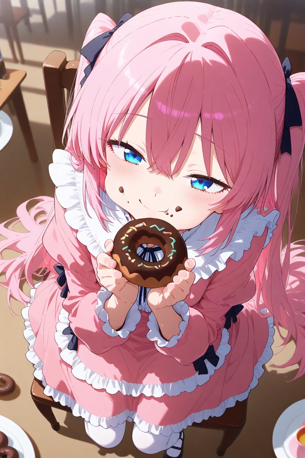 落ち着いて食べよう？