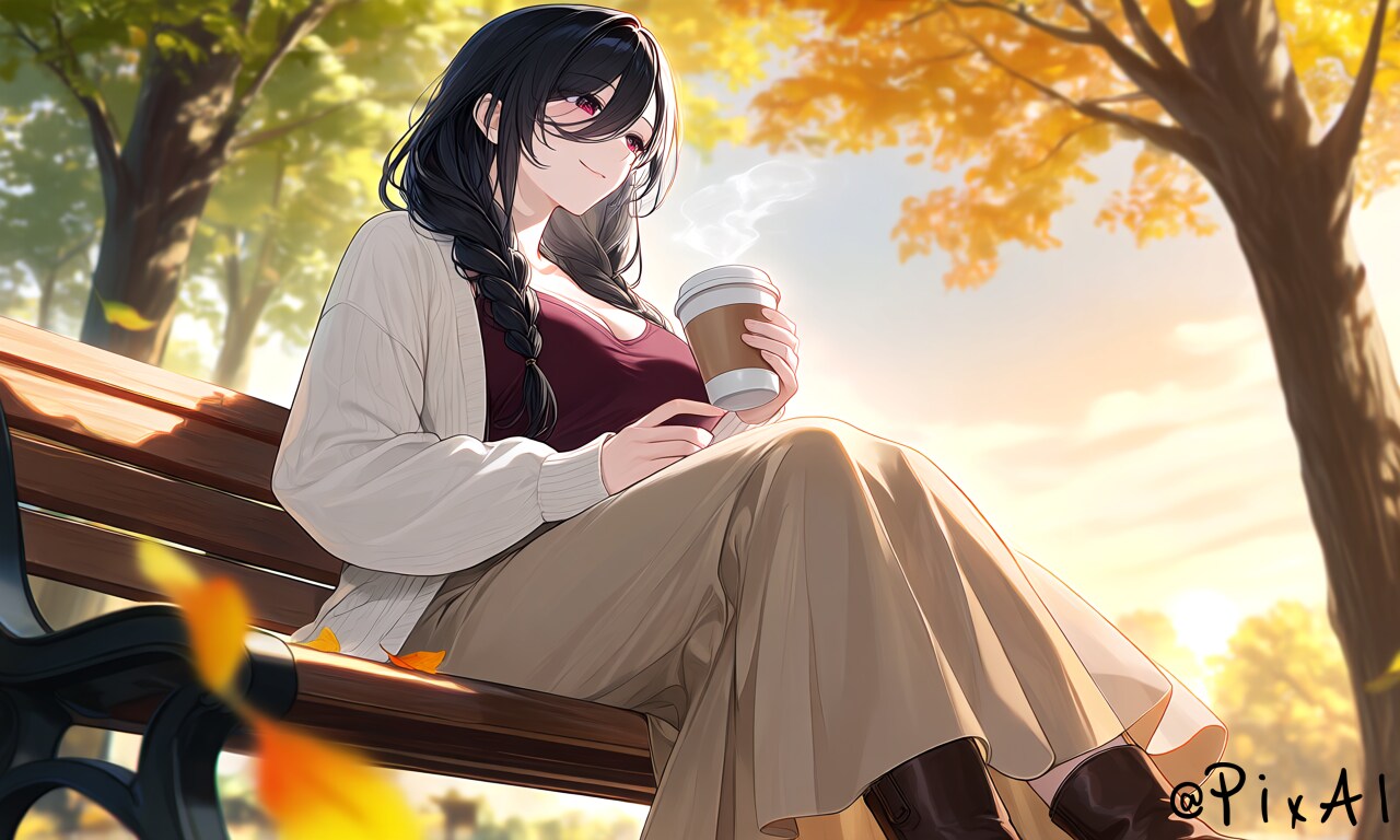 初秋 | の人気AIイラスト・グラビア