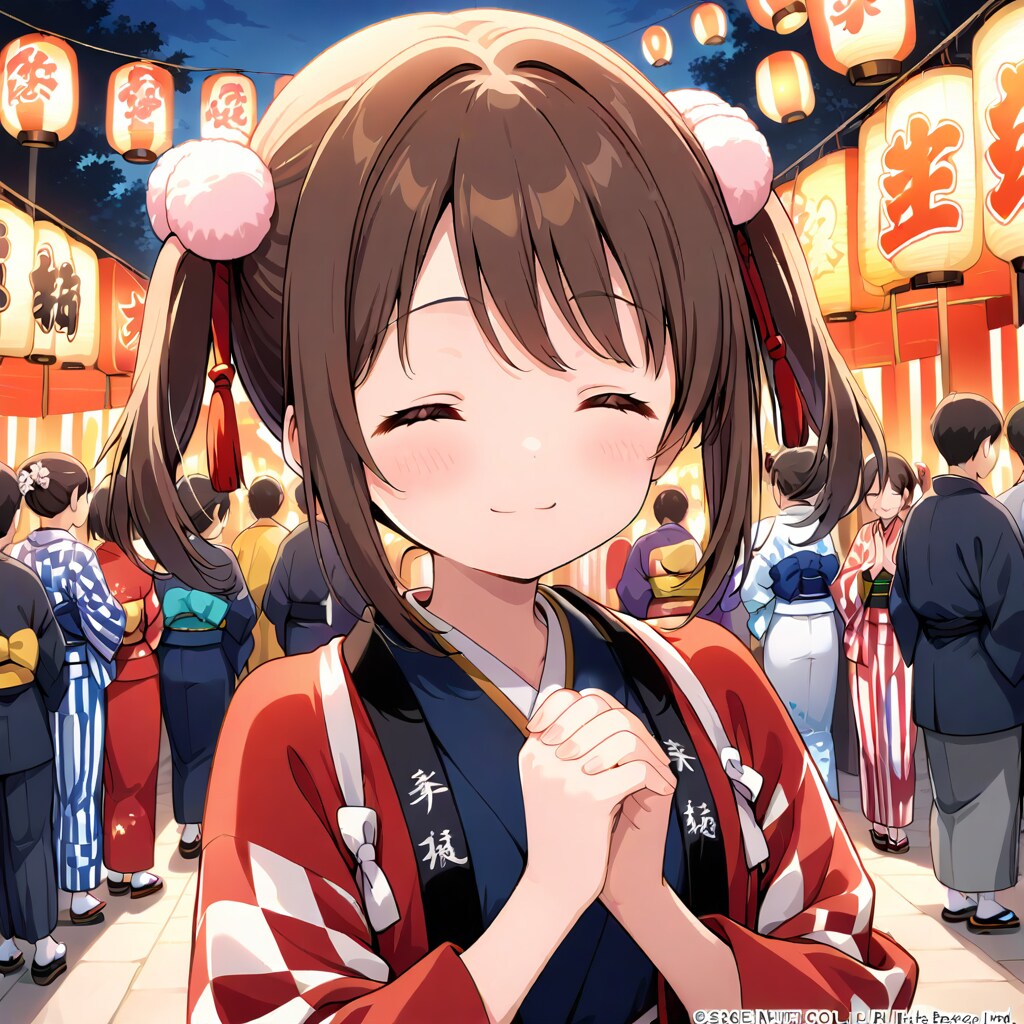 お祭り、成功するといいネ！ | の人気AIイラスト・グラビア