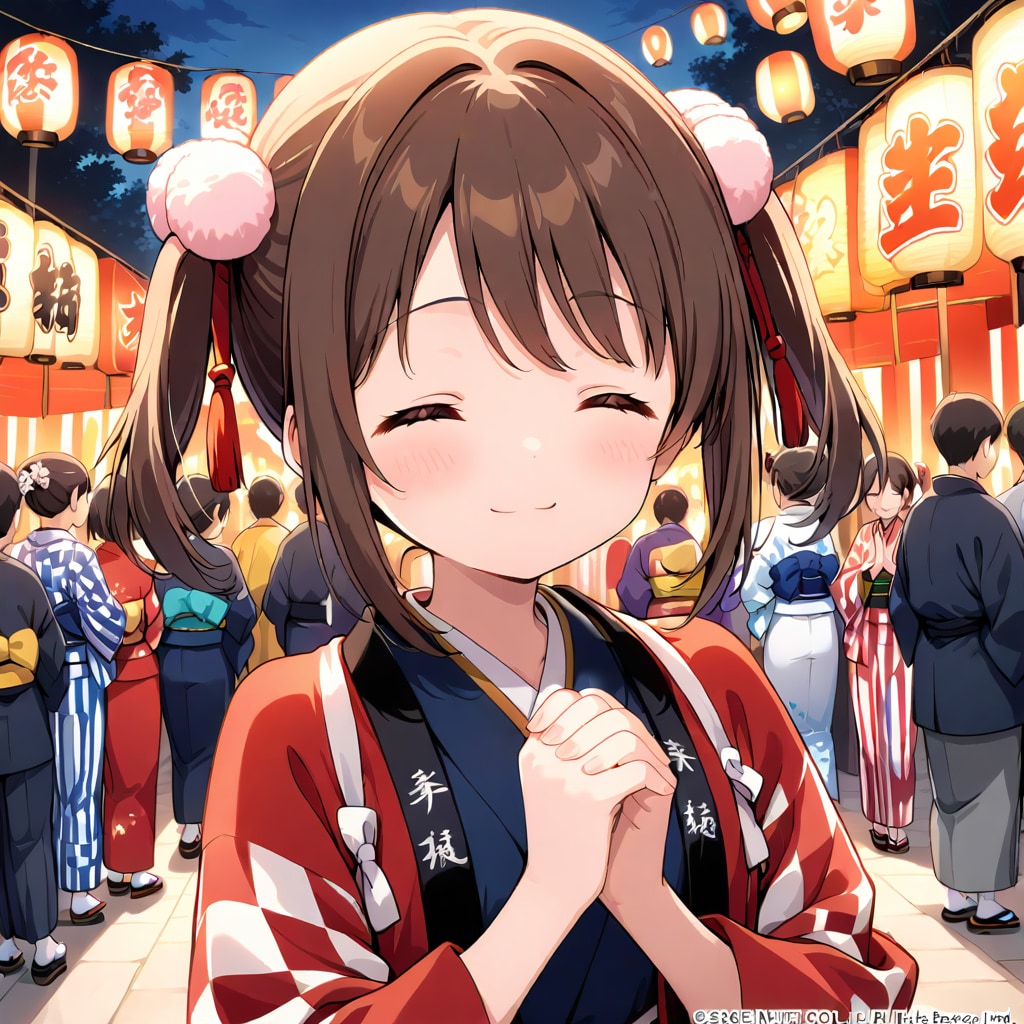 お祭り、成功するといいネ！