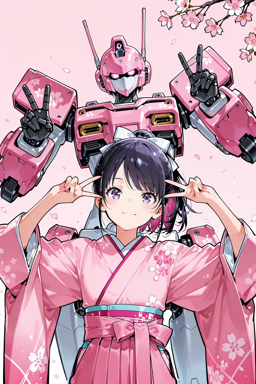 victory pose | の人気AIイラスト・グラビア