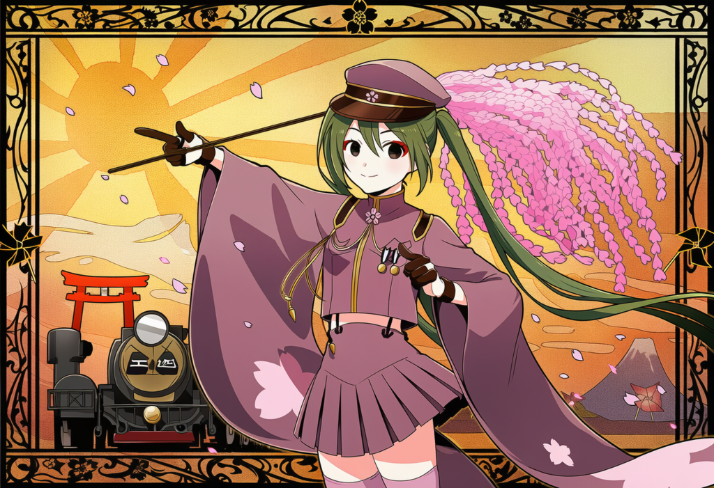 V4,5 VOCALOID　初音ミク　千本桜