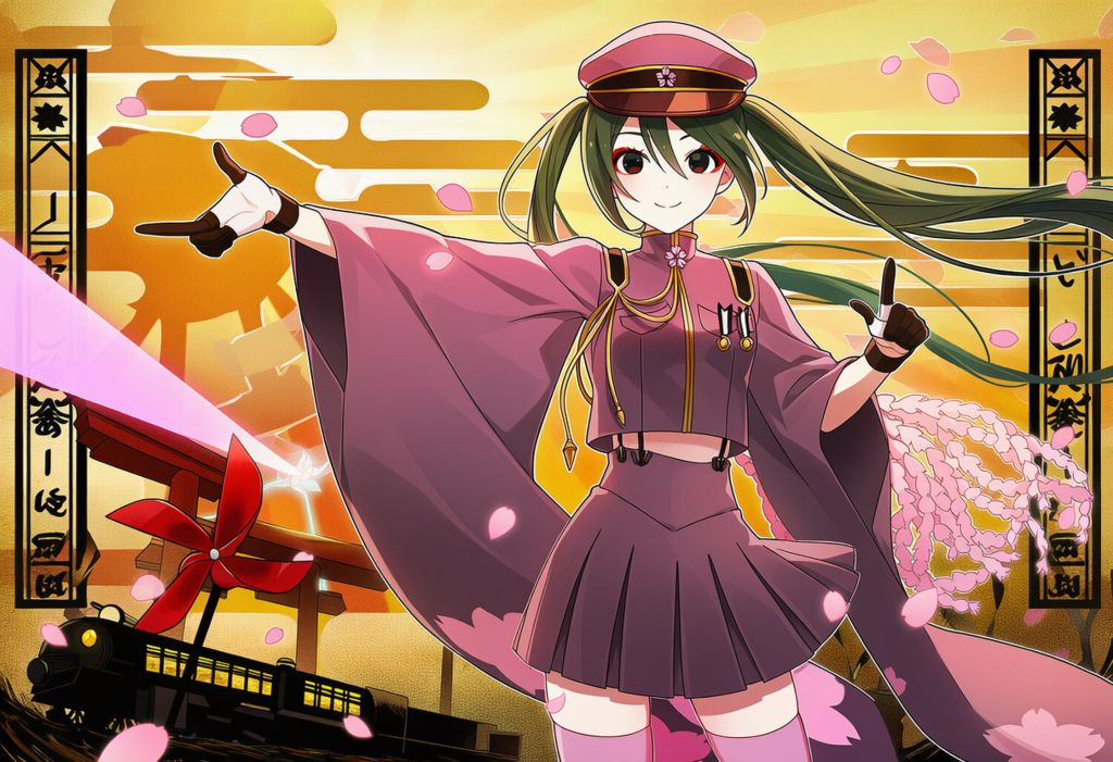 V4,5 VOCALOID　初音ミク　千本桜