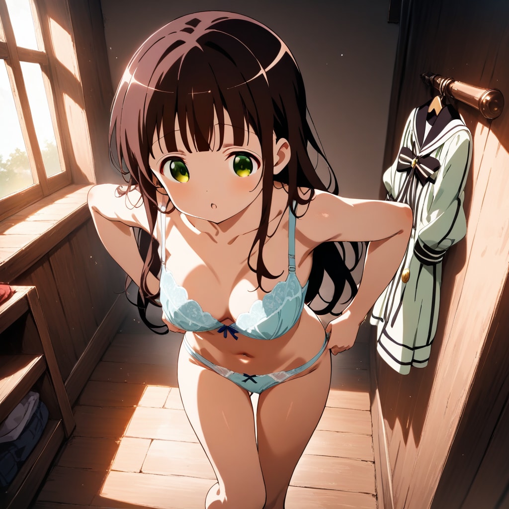 宇治松千夜着替え中