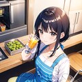 エプロンの店員さん 2枚目