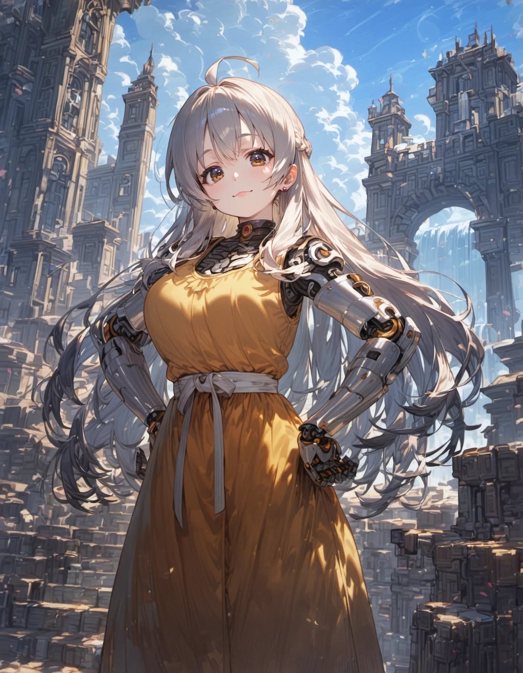 Yellow Dress Automaton