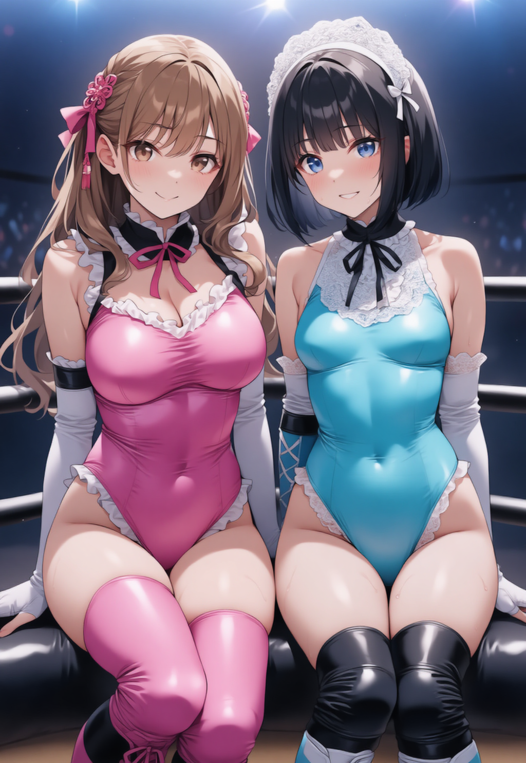 うちの娘を同時生成してもらった