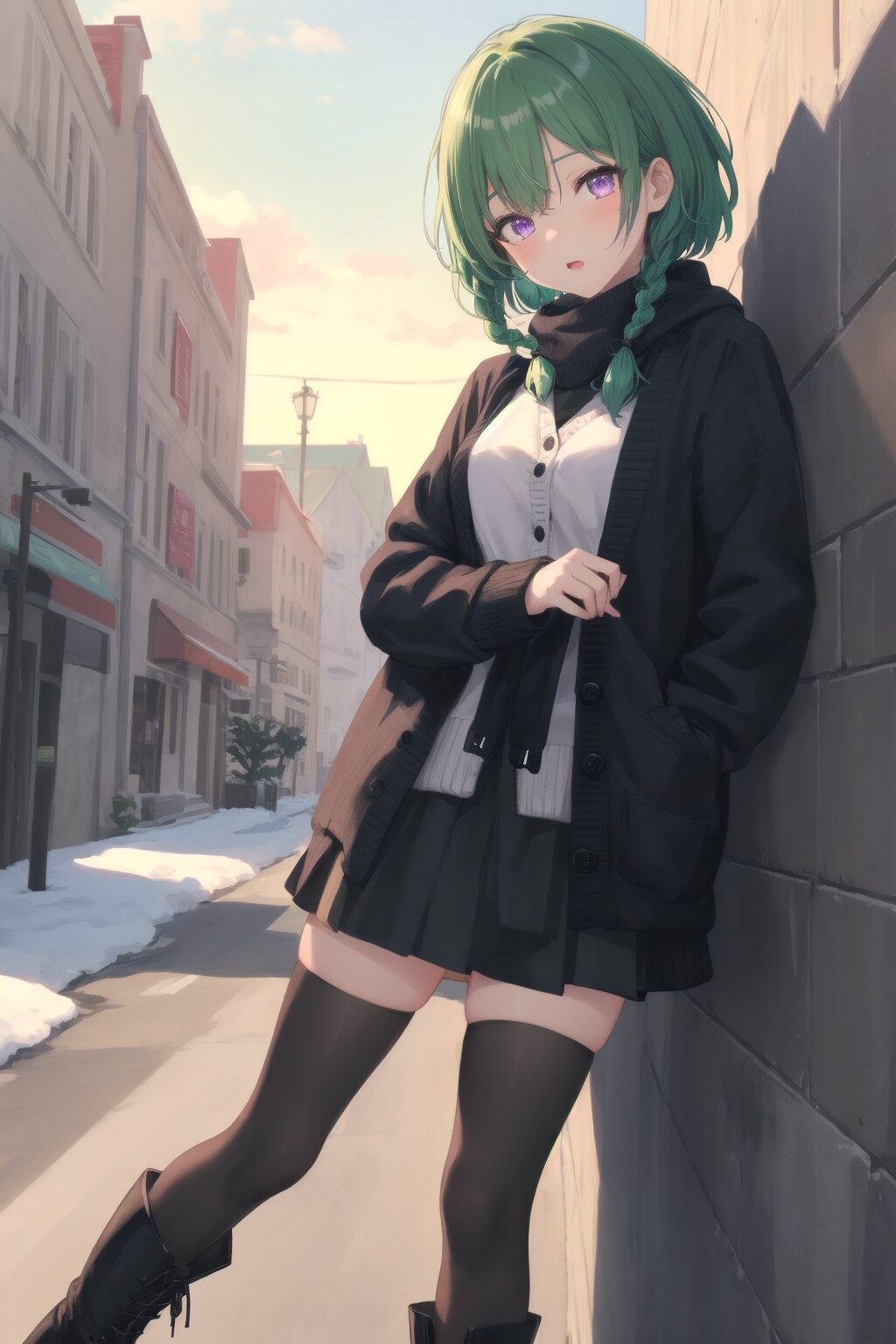 冬街 | の人気AIイラスト・グラビア