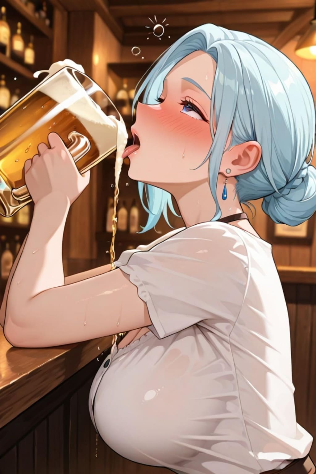 🍺青髪ちゃん