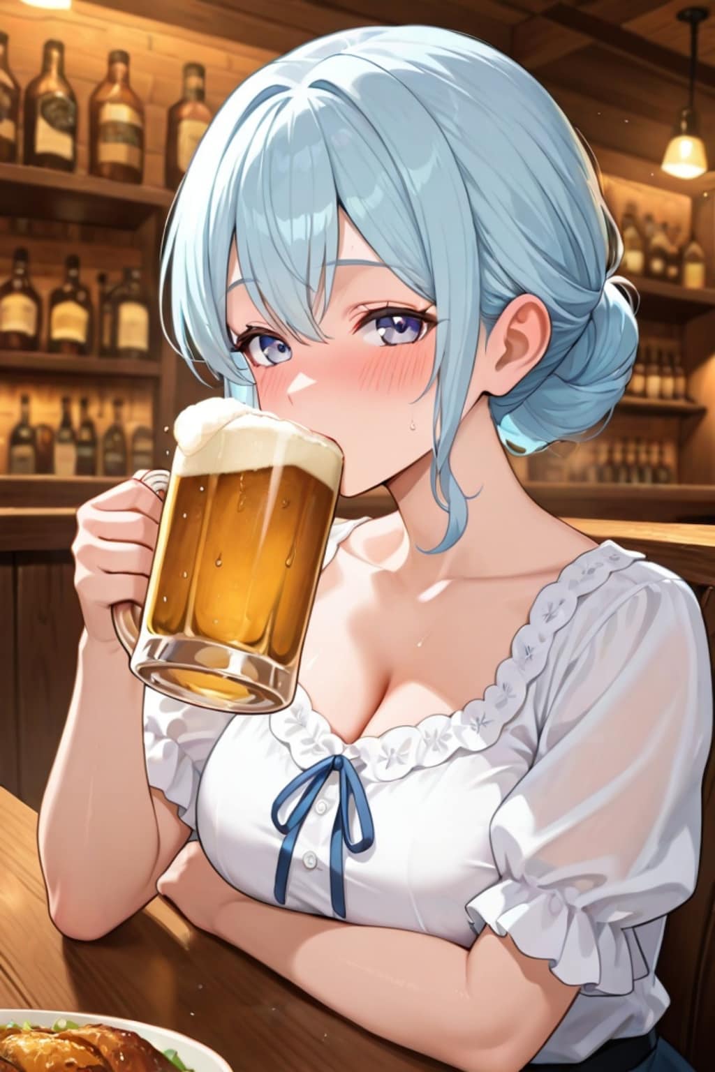 🍺青髪ちゃん