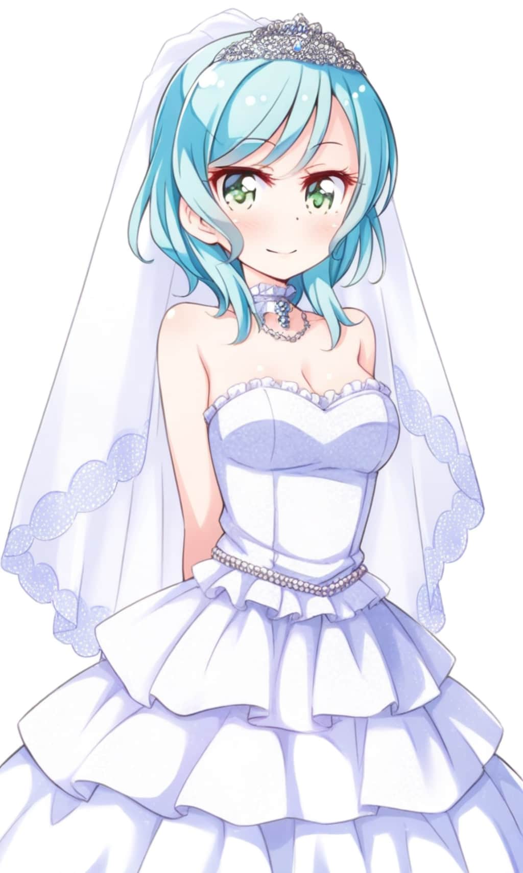 氷川日菜 ウエディングドレス