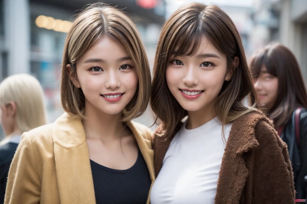 街のお姉さん