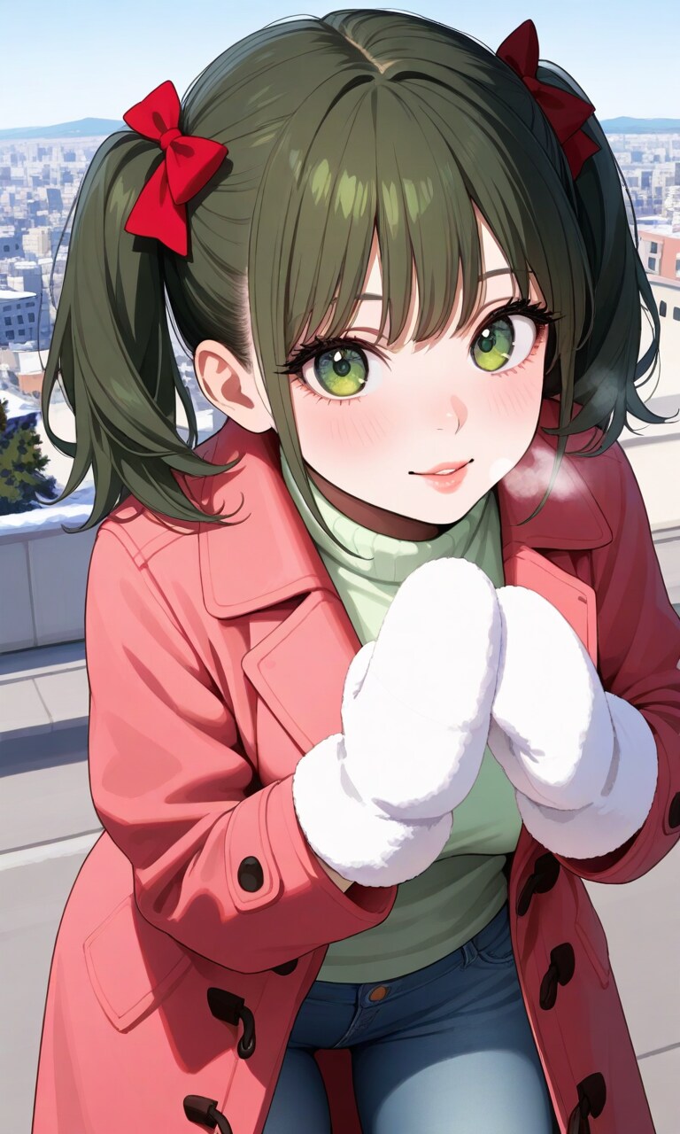 制服姿じゃないあおいちゃん | の人気AIイラスト・グラビア