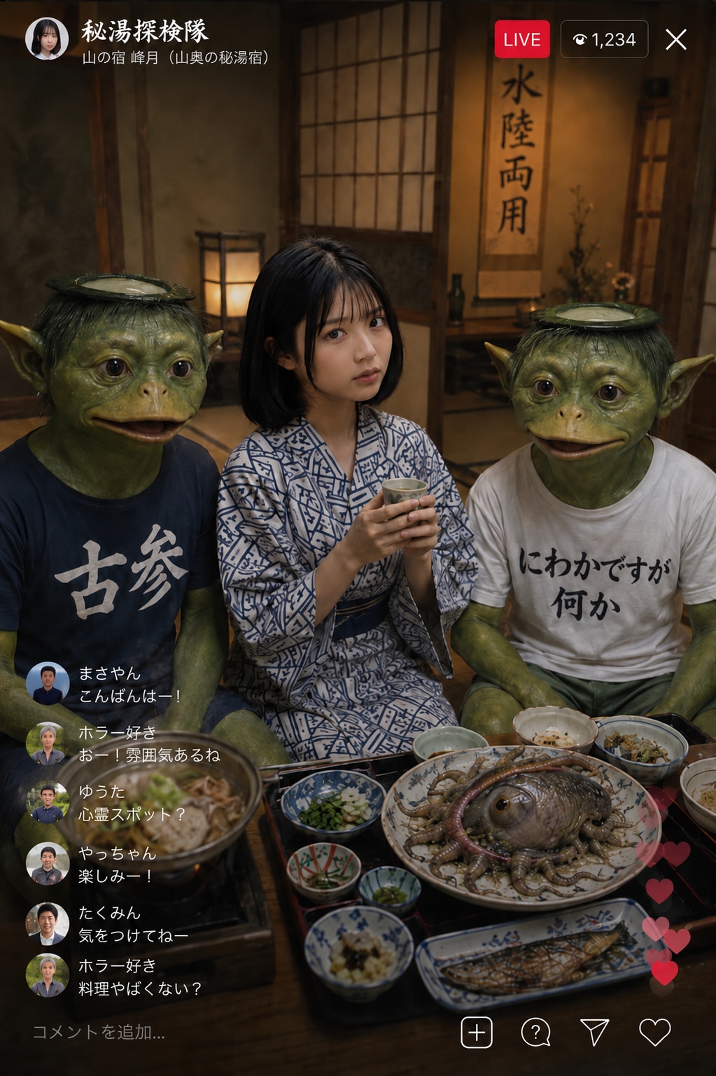 秘湯探検隊　接待はほどほどに