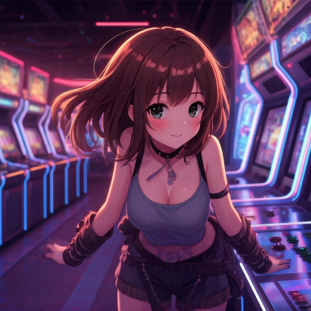 ピクセルちゃんとゲーセン