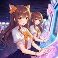 ピクセルちゃんとゲーセン 3枚目