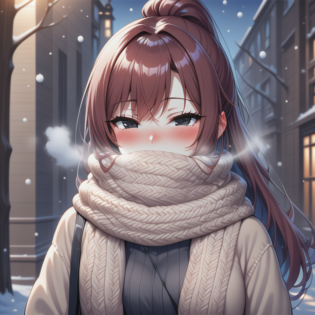 今日は凄く寒い