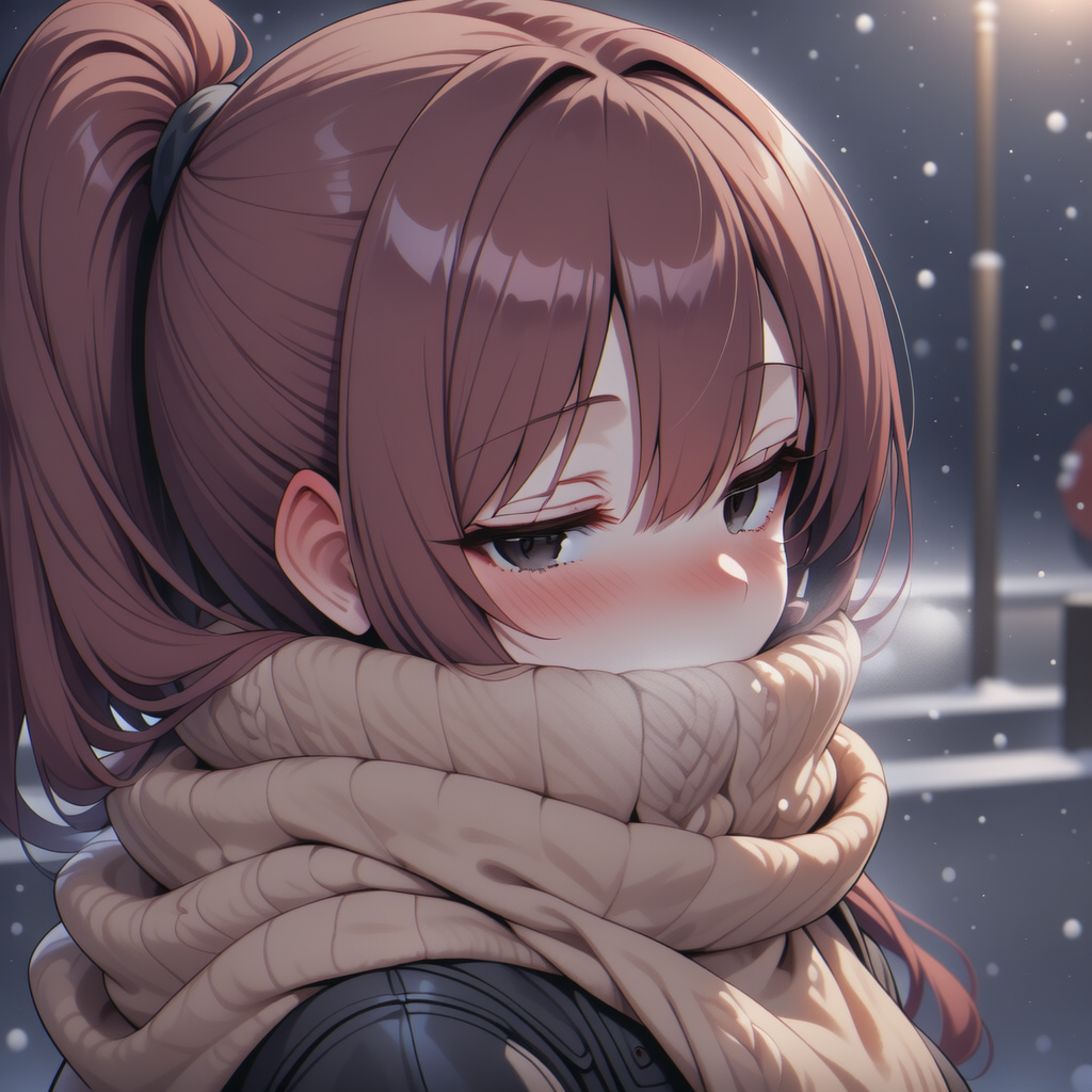 今日は凄く寒い