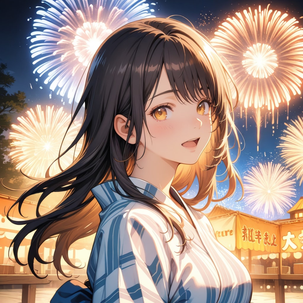 花火きれい