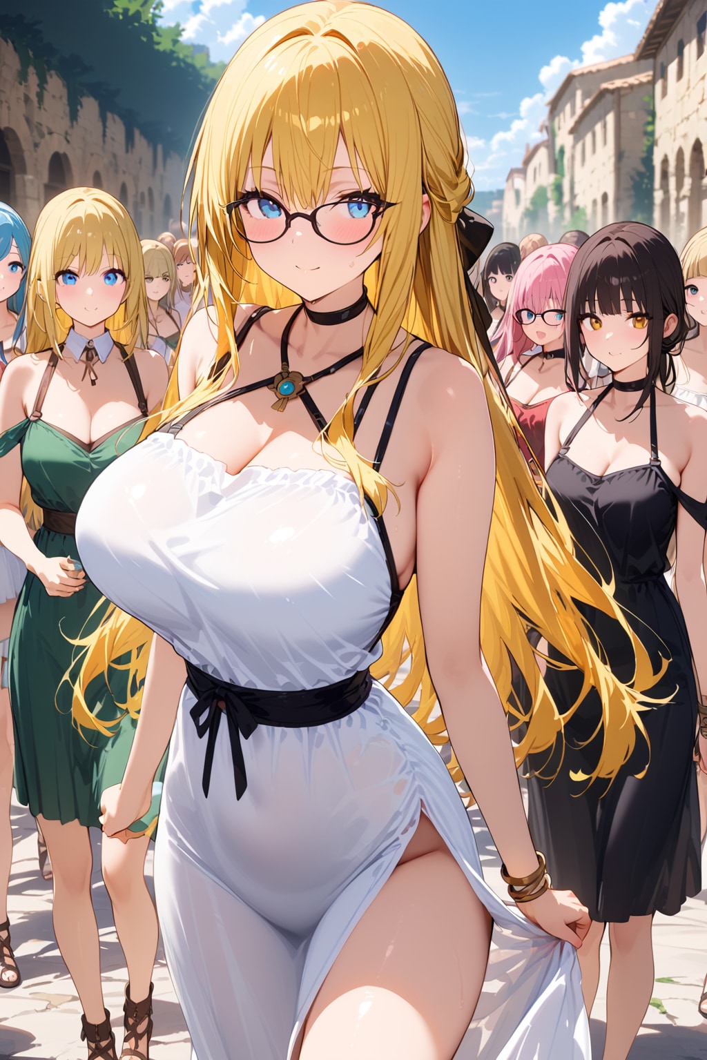 古代ギリシャ体験ツアーご一行様