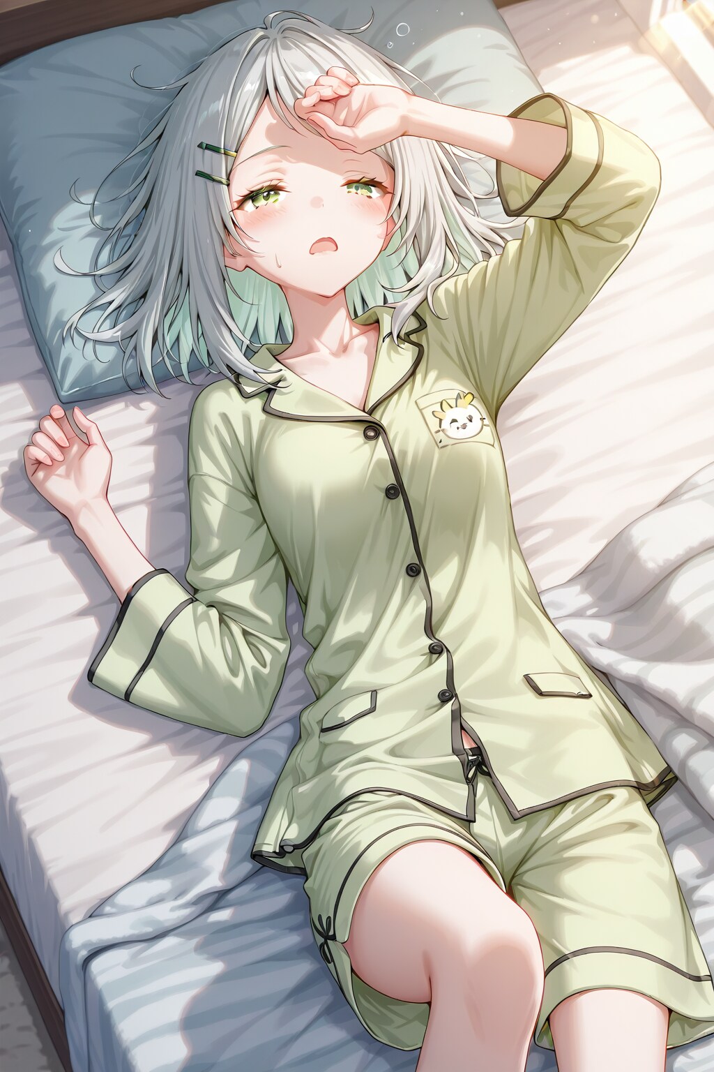 寝起きの真樹ちゃん