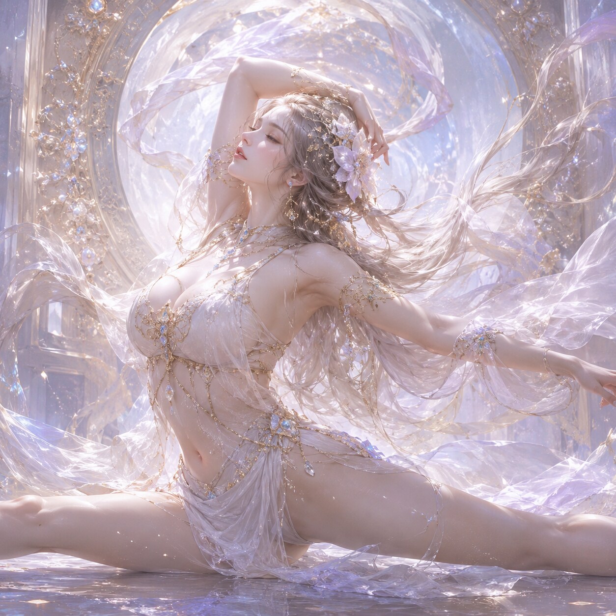 美の女神様を描いて頂きました