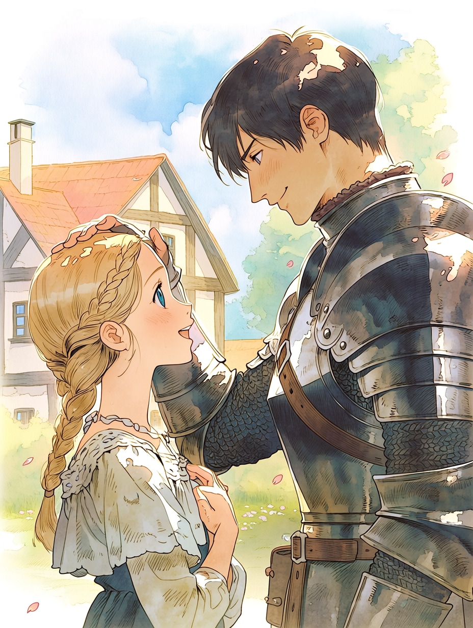 騎士と村娘170 | の人気AIイラスト・グラビア