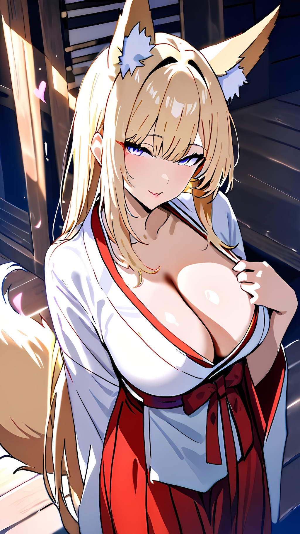 お賽銭はこちらに