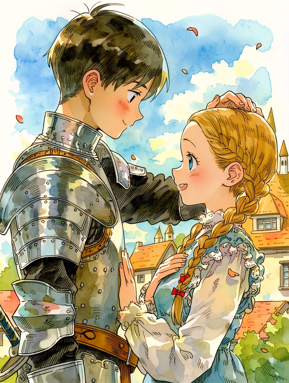 騎士と村娘23 | の人気AIイラスト・グラビア